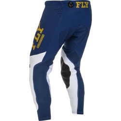 Pantalon Evo Bleu/Gold 2022 - FLY RACING