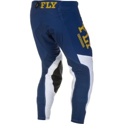 Pantalon Evo Bleu/Gold 2022 - FLY RACING