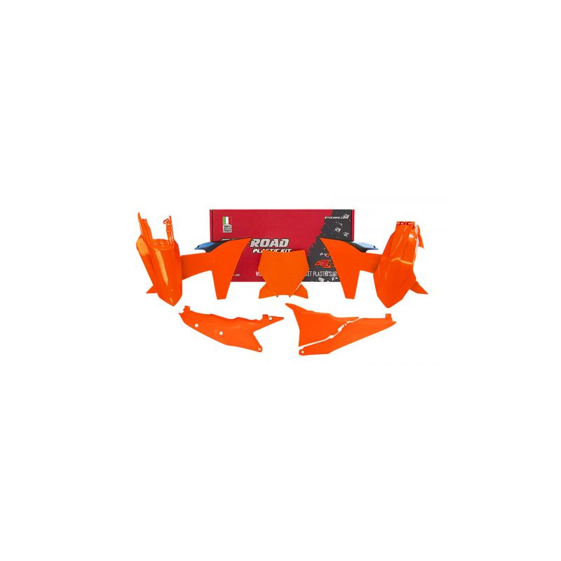 Kit plastiques + Protections de fourches - KTM