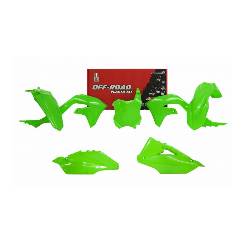 Kit plastiques + Protections de fourches- KAWASAKI