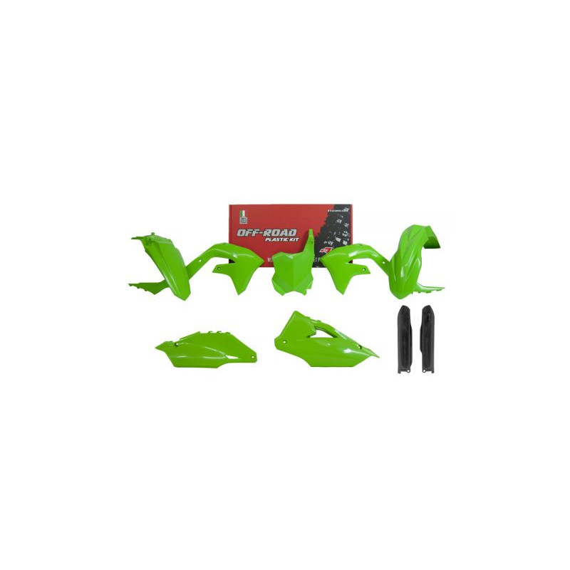 Kit plastiques + Protections de fourches- KAWASAKI