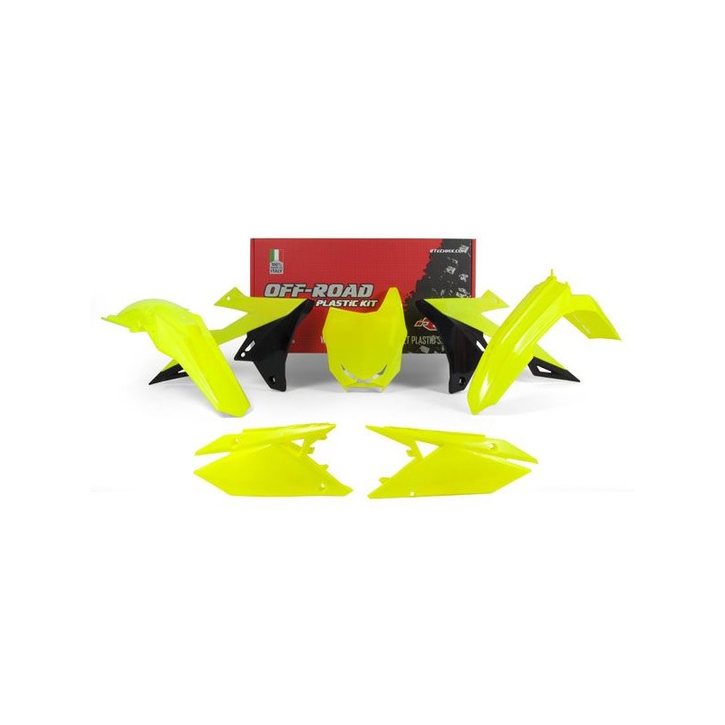 Kit plastiques + Protections de fourches - SUZUKI