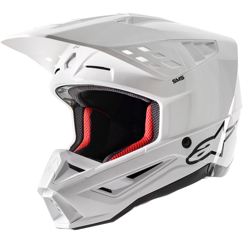 Casque SM5 Solid Blanc - ALPINESTARS