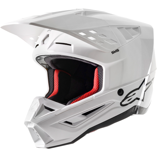 Casque SM5 Solid Blanc - ALPINESTARS