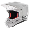 Casque SM5 Solid Blanc - ALPINESTARS