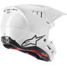 Casque SM5 Solid Blanc - ALPINESTARS