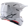 Casque SM10 Solid Blanc - ALPINESTARS