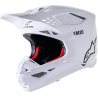 Casque SM10 Solid Blanc - ALPINESTARS