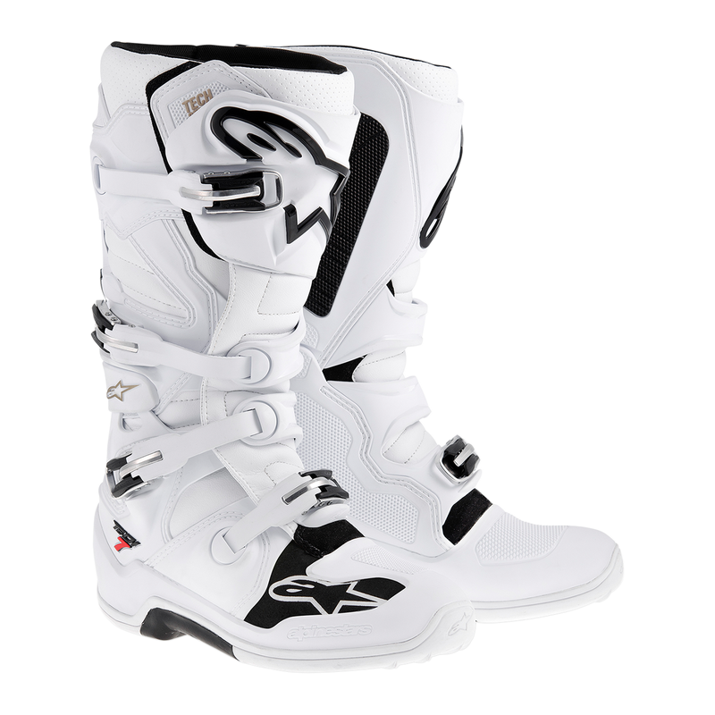 Bottes TECH 7 Blanc - ALPINESTARS