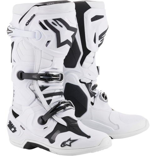 Bottes TECH 10 Blanc - ALPINESTARS