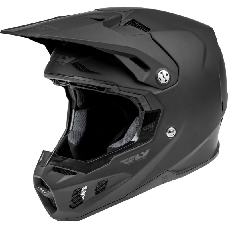 Casque Formula CP Solid Noir MAT - FLY RACING