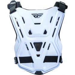 Plastron Revel Roost Race CE Blanc - FLY RACING