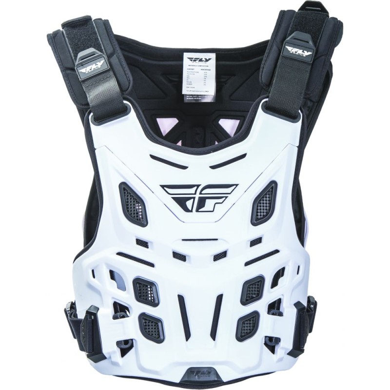 Plastron Revel Roost Race CE Blanc - FLY RACING