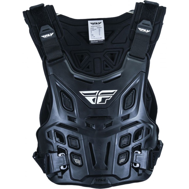 Plastron Revel Roost Race CE Noir - FLY RACING