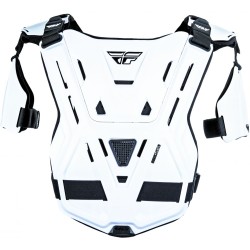 Plastron Revel Roost Off-Road CE Blanc - FLY RACING