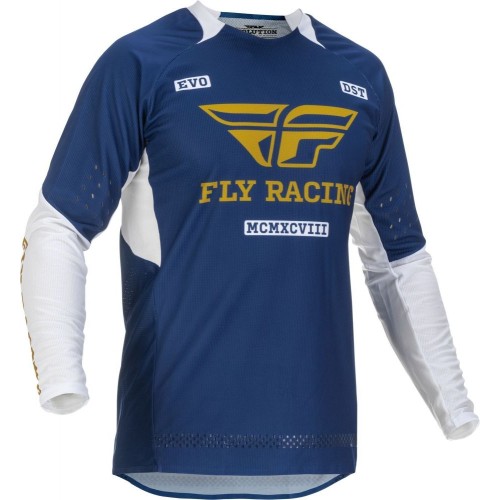 Maillot Evo Bleu/Gold 2022 - FLY RACING