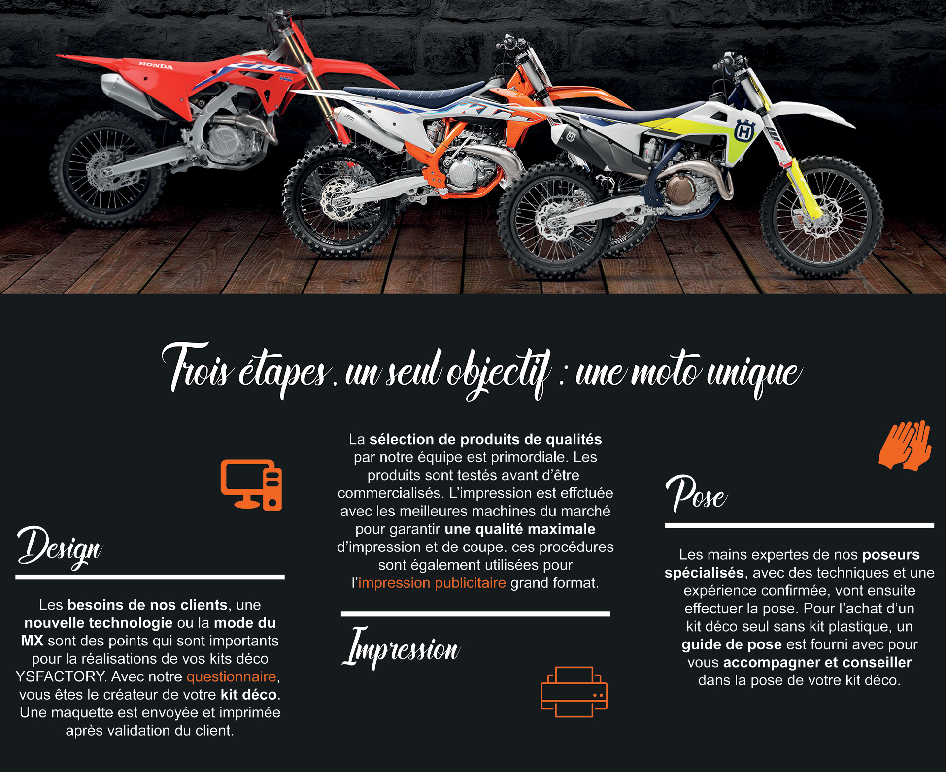 YS Factory - Qualité Made in France